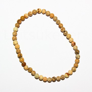 Jaspis maastiku(Pilt) käevõru 4mm
