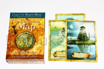 "The Enchanted Map Oracle Cards" ennustuskaardid