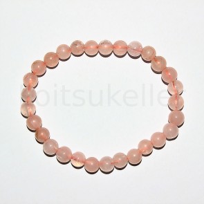 Roosa kvarts käevõru 4mm