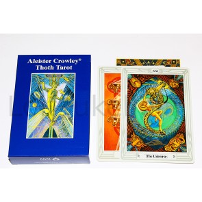 "Aleister Crowley Thoth" taro (suur pakk)